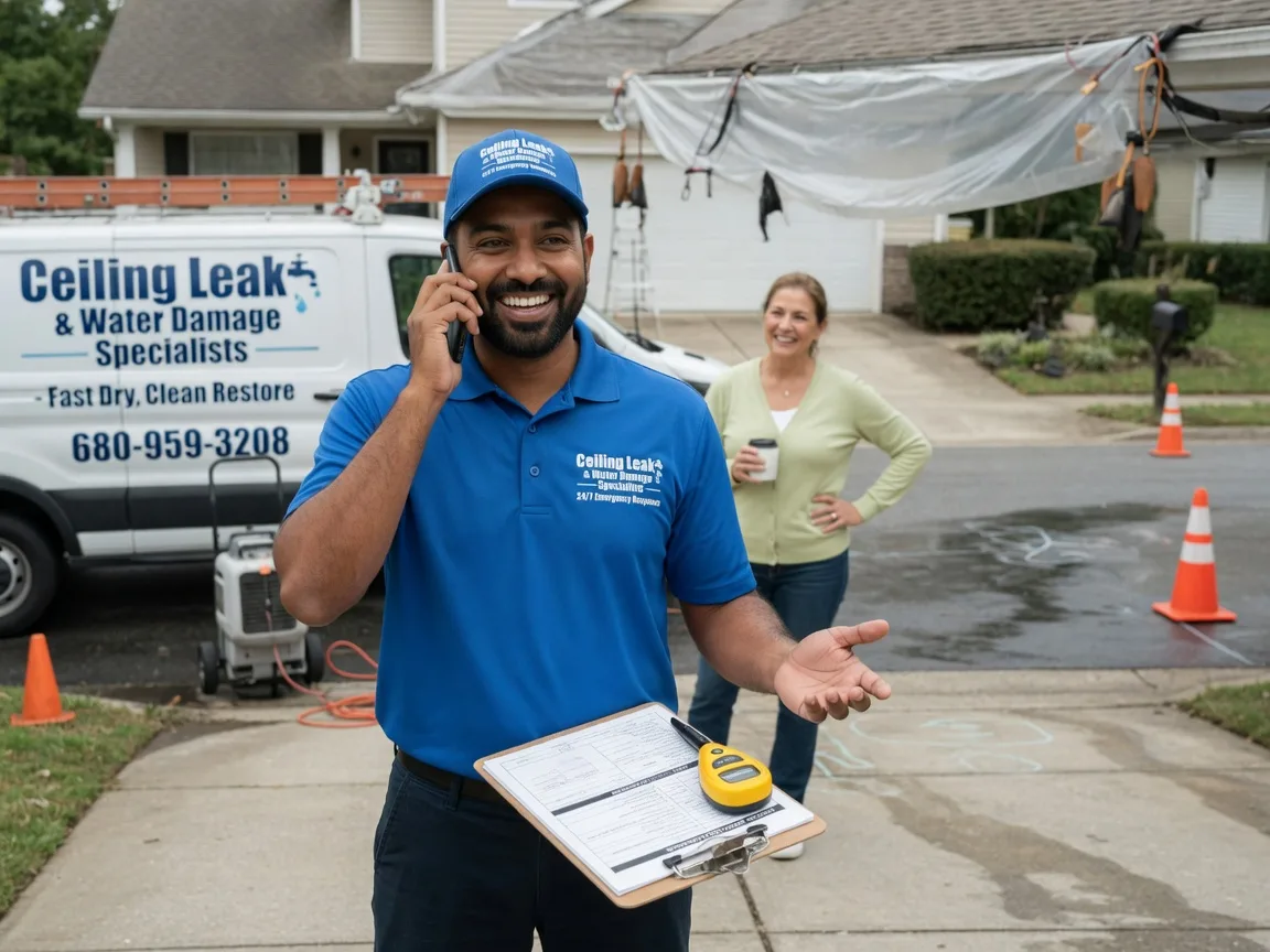 Ceiling Leak Cleanup Marquand, MO FAQs